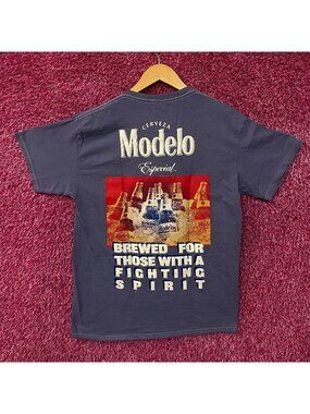 Cerveza Modelo "The Fighting Spirit" Graphic T-Shirt Medium